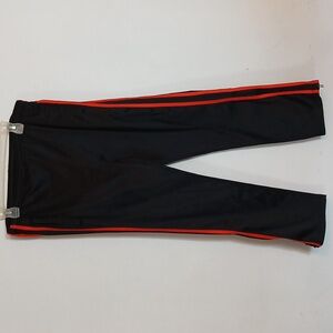 Holloway Brand Track Pants Size Small Black and Orange